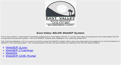 Desktop Screenshot of evselpa.org